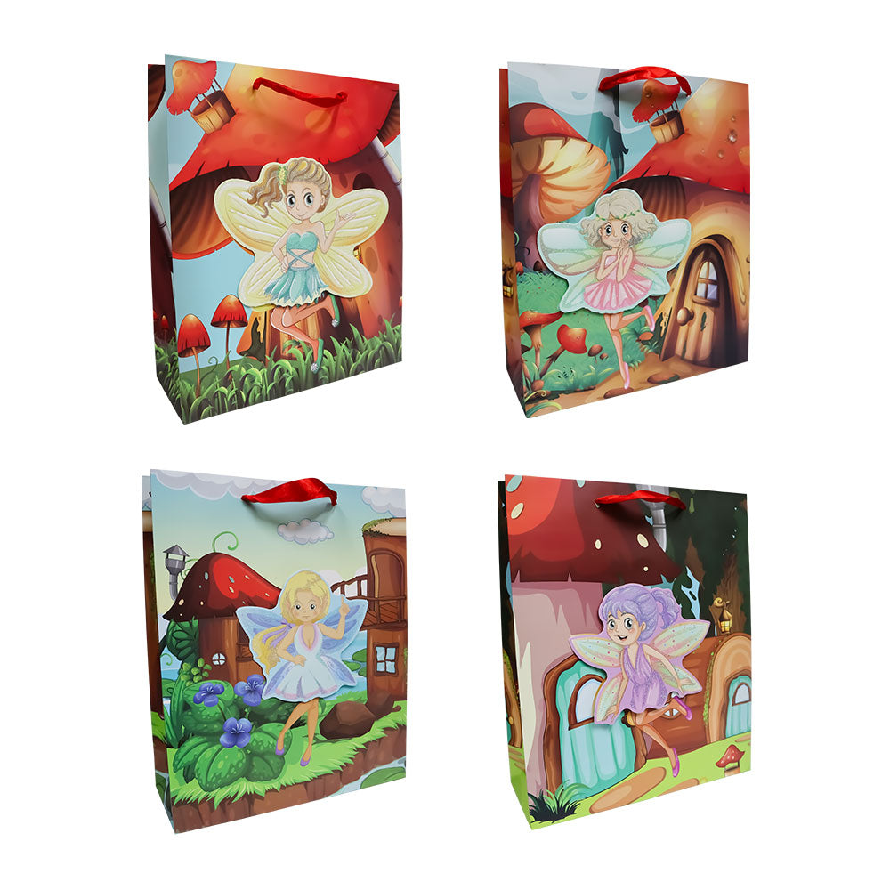Bolsa de Regalo para Niña de Hadas 32 x 26 x 10 cm ITrade – Papelería