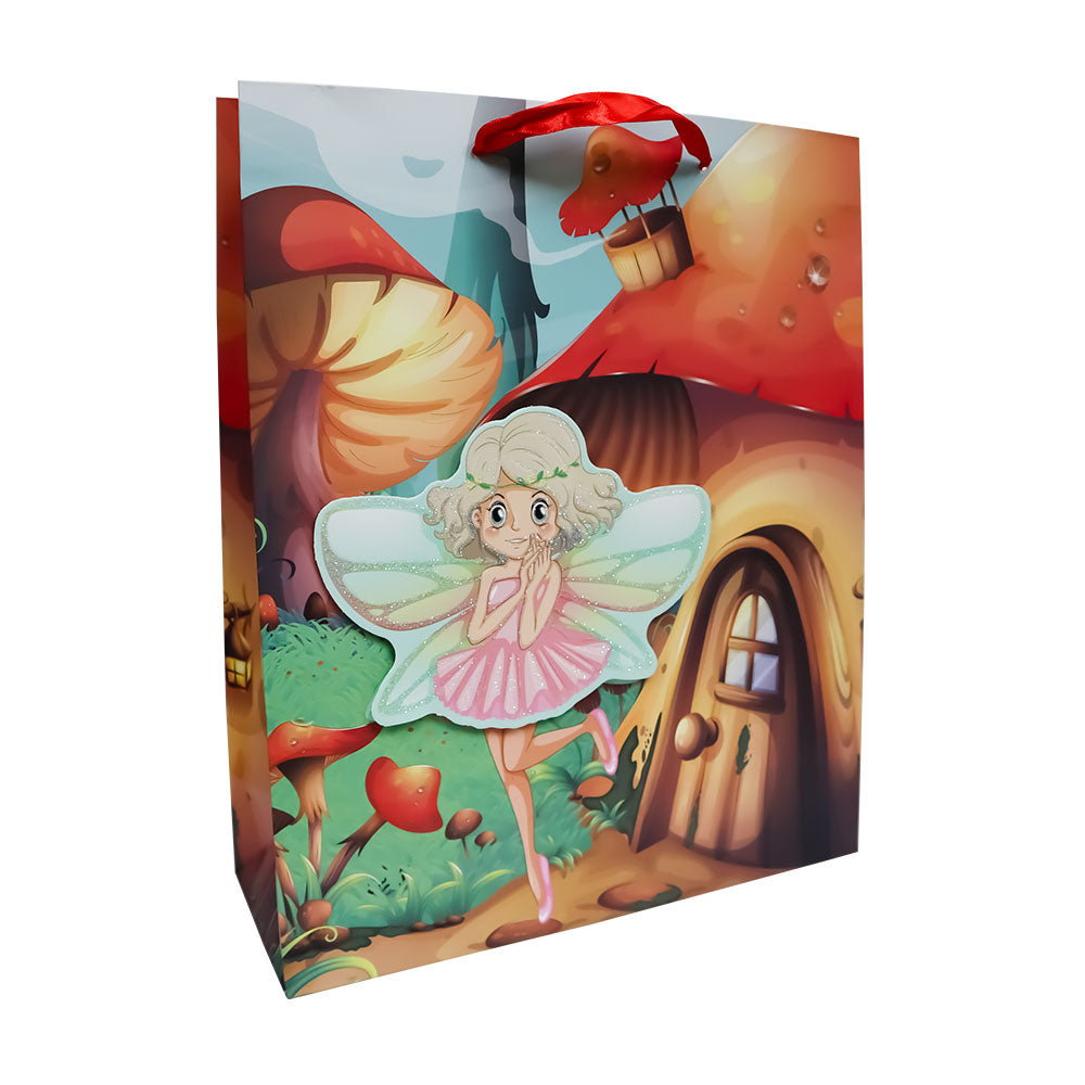 Bolsa de Regalo para Niña de Hadas 32 x 26 x 10 cm 1 pieza ITrade