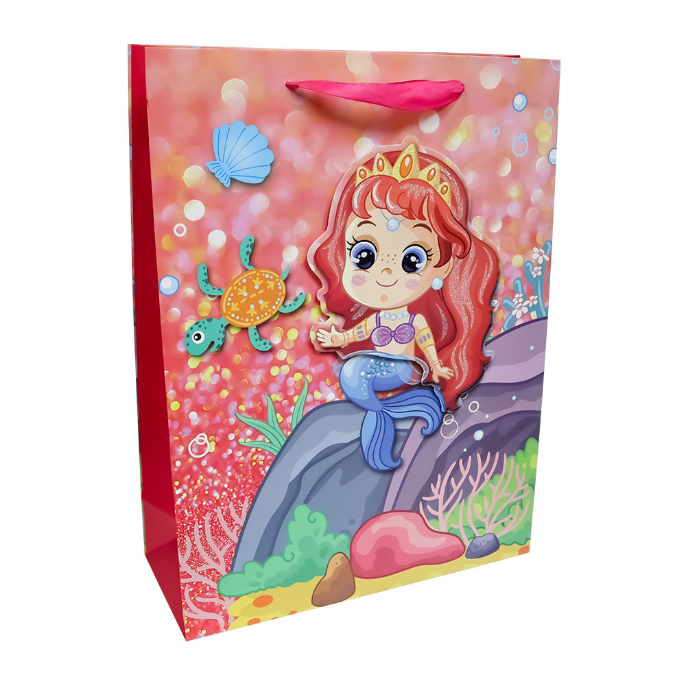 Bolsa de Regalo para Niña de Sirenas 40 x 30 x 12 cm 1 pieza ITrade