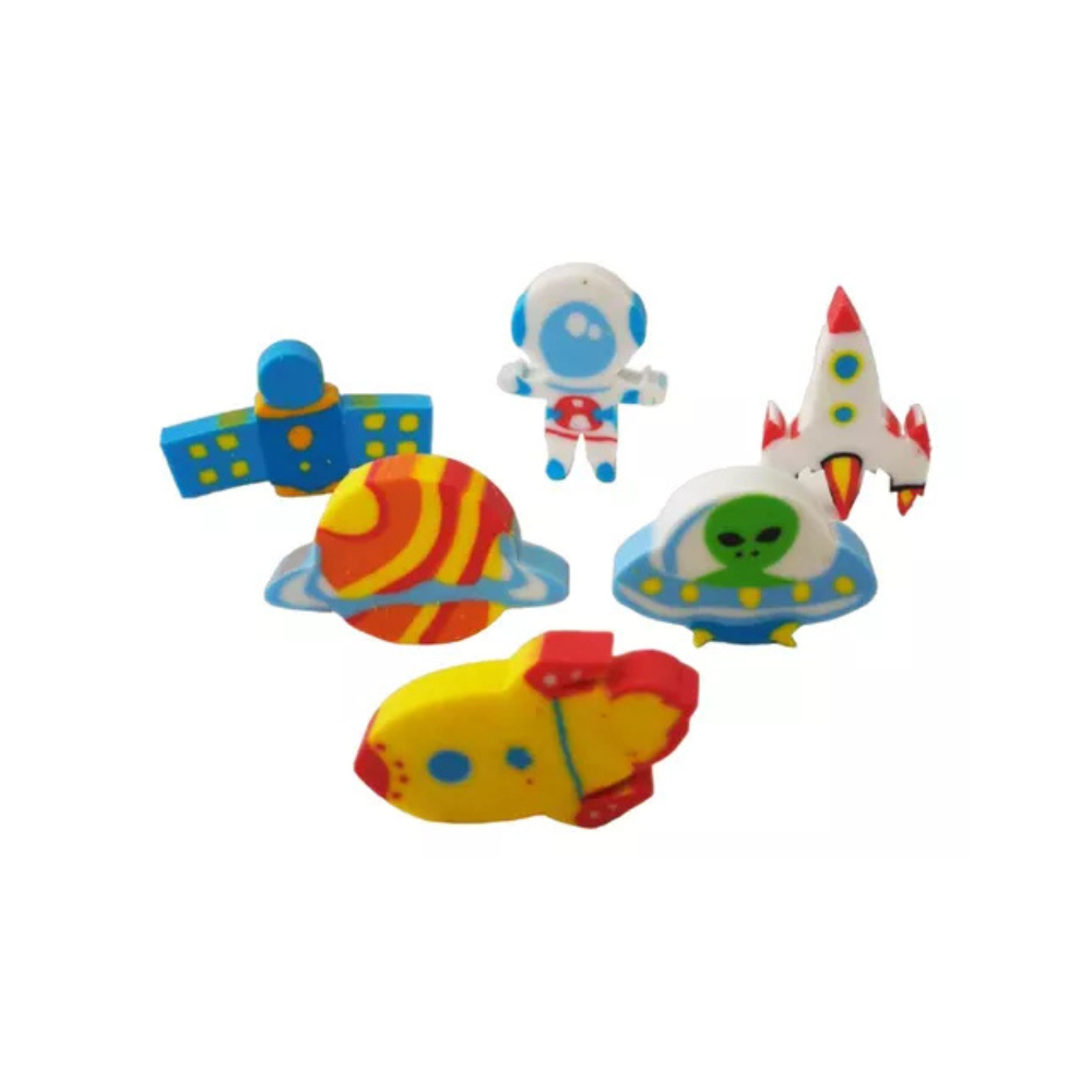 Gomas para Borrar Espaciales 4 piezas Varios Modelos ITrade