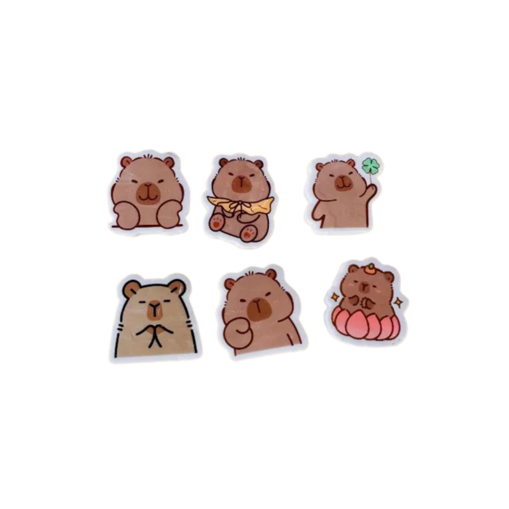 Gomas para Borrar Capybara 4 piezas Varios Modelos ITrade