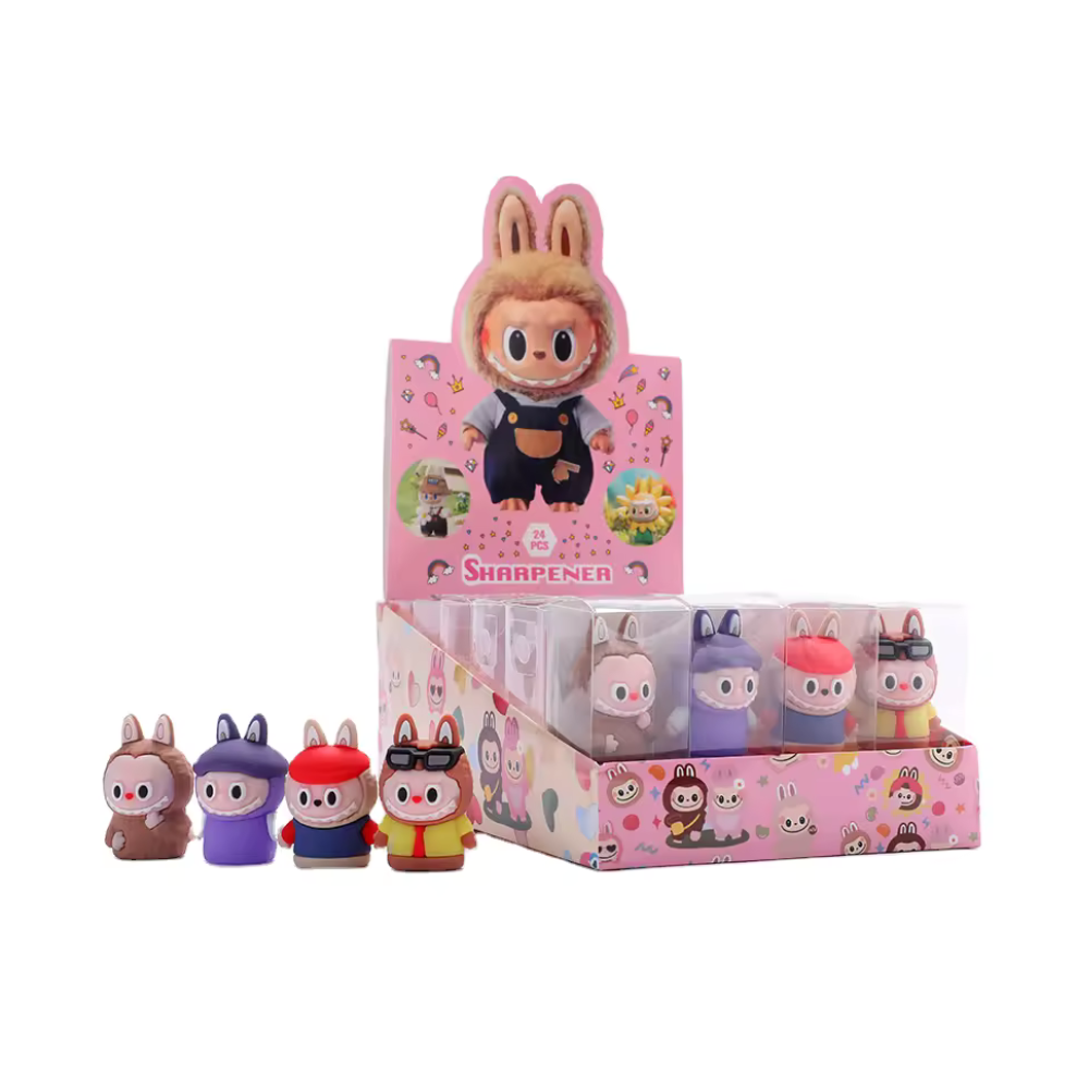 Sacapuntas Muñeco Varios Diseños ITrade