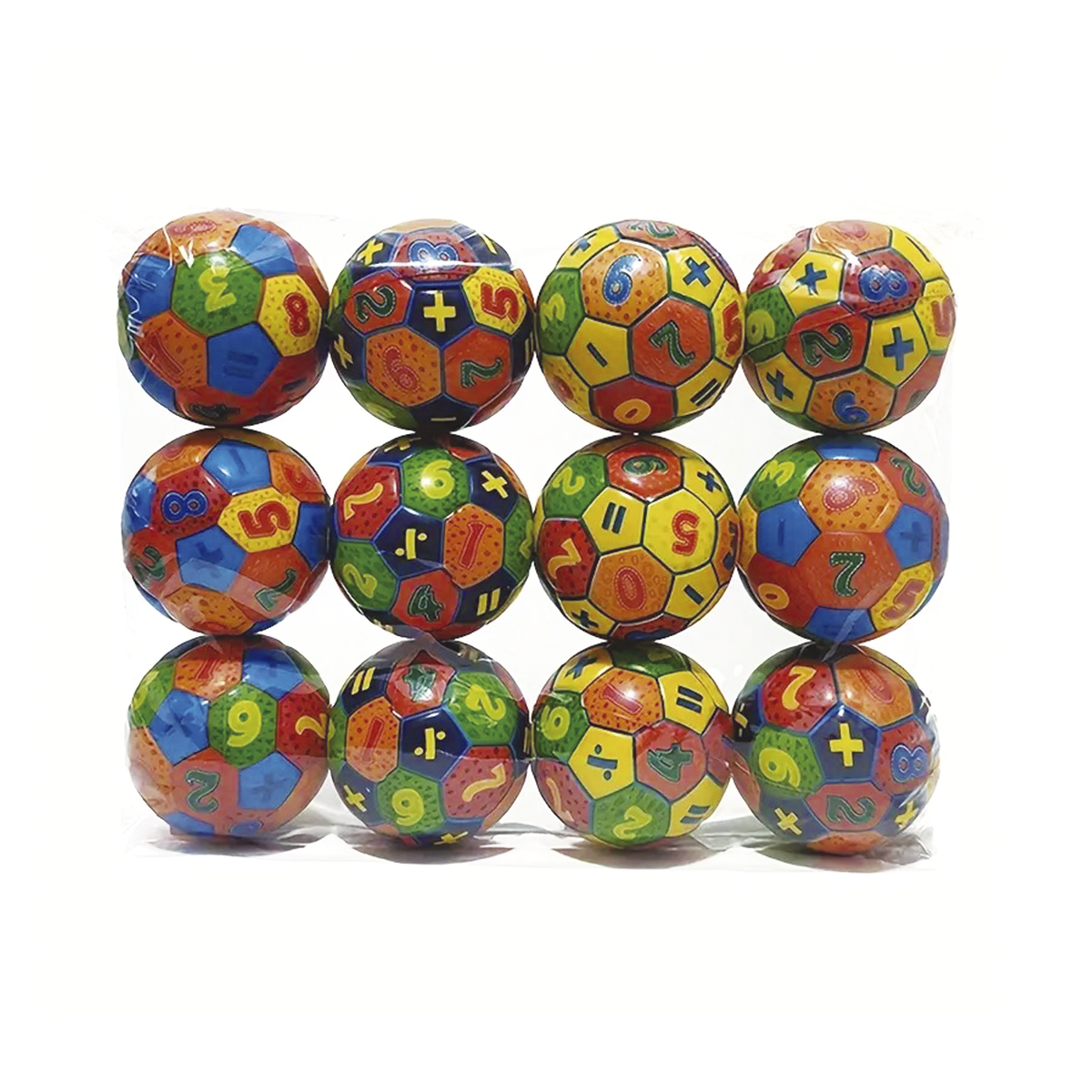 Pelota Antiestrés con Números ITrade