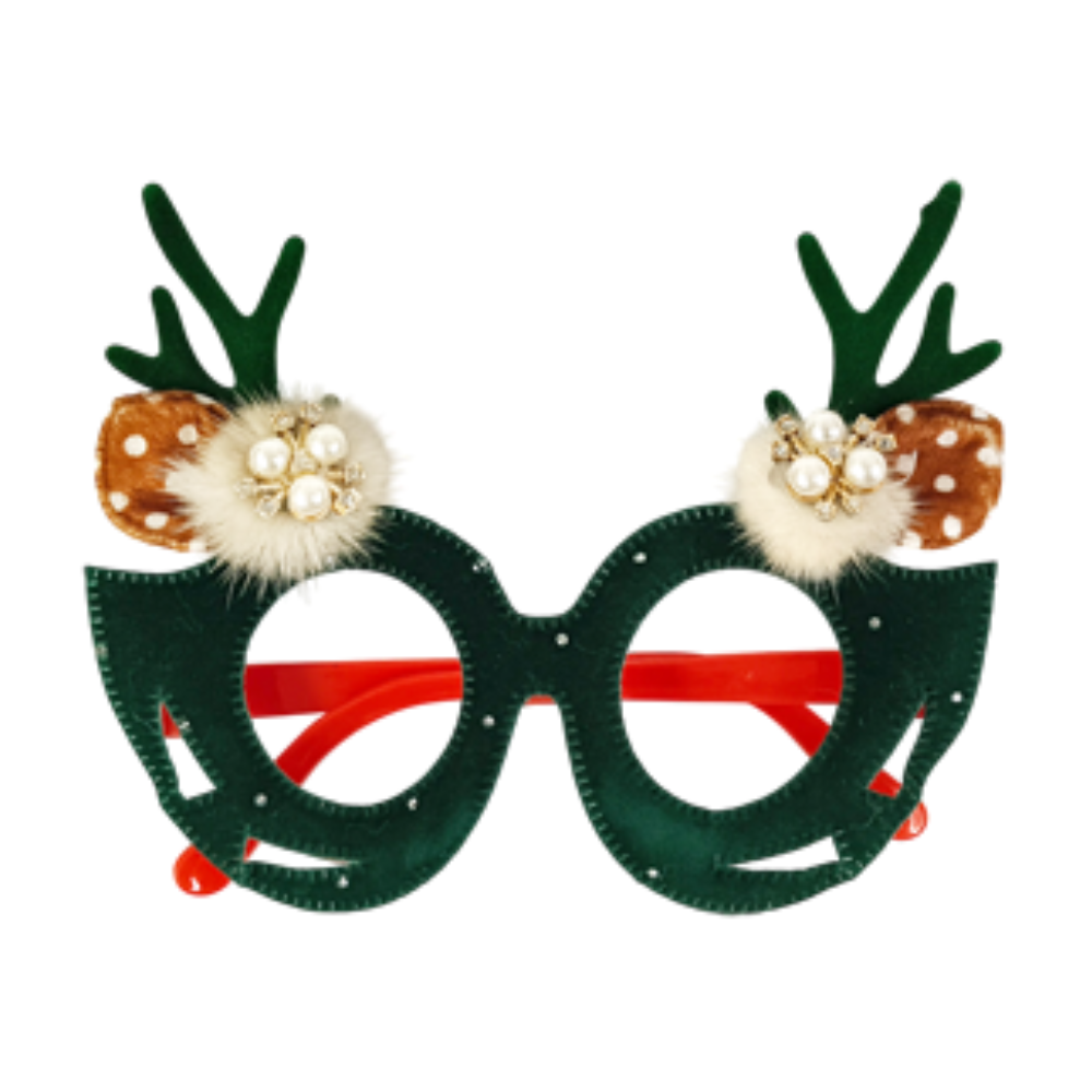Lentes Navideños Reno Varios Colores Itrade