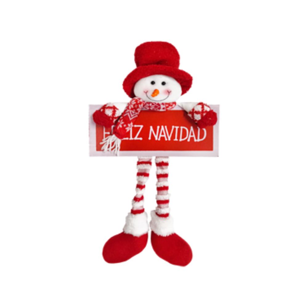 Adorno Colgante Navideño Gde Feliz NavidadiDeño Varios Modelos 11 X 48 cm Itrade