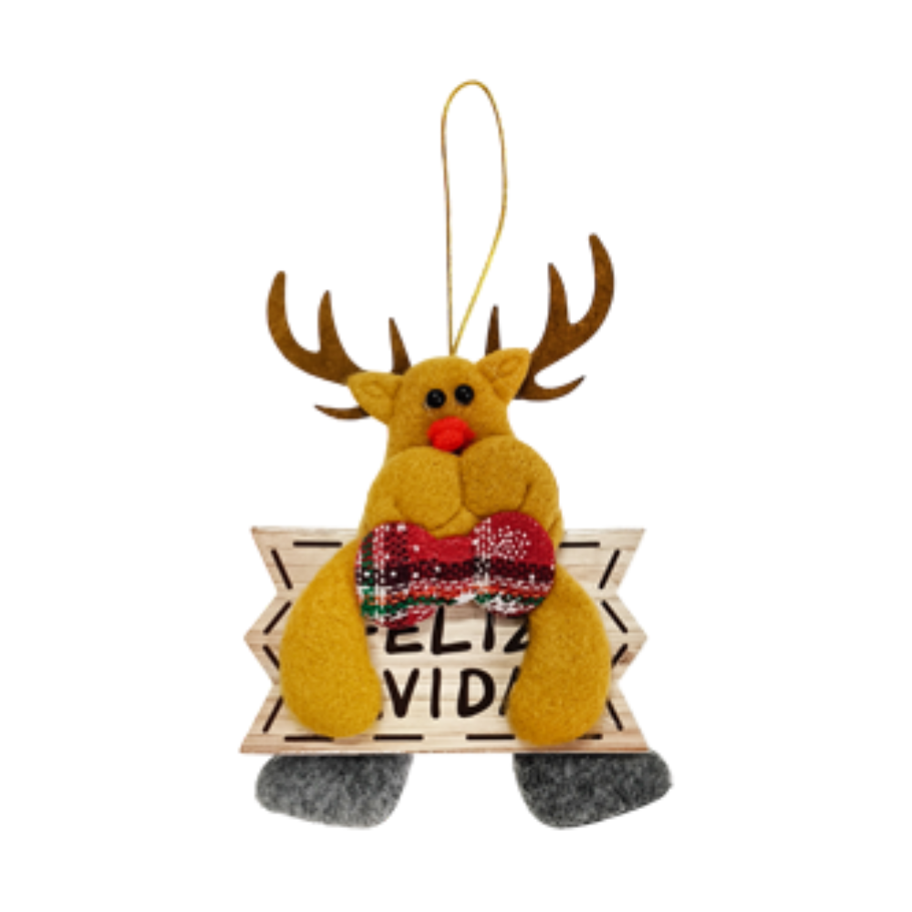 Adorno Colgante Navideño Letrero Feliz NavidadiDeño Itrade