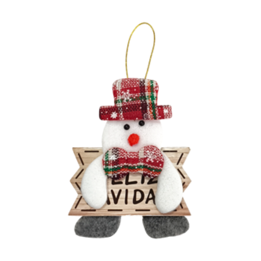 Adorno Colgante Navideño Letrero Feliz NavidadiDeño Itrade