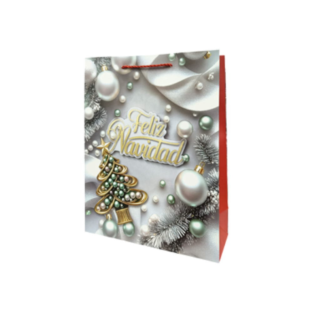 Bolsa De Regalo Navideña Varios Modelos 32 X 26 X 10 cm Itrade