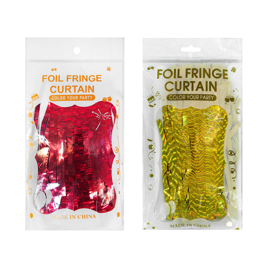 Cortina Fiesta 100 x 200  cm Metalizada Itrade