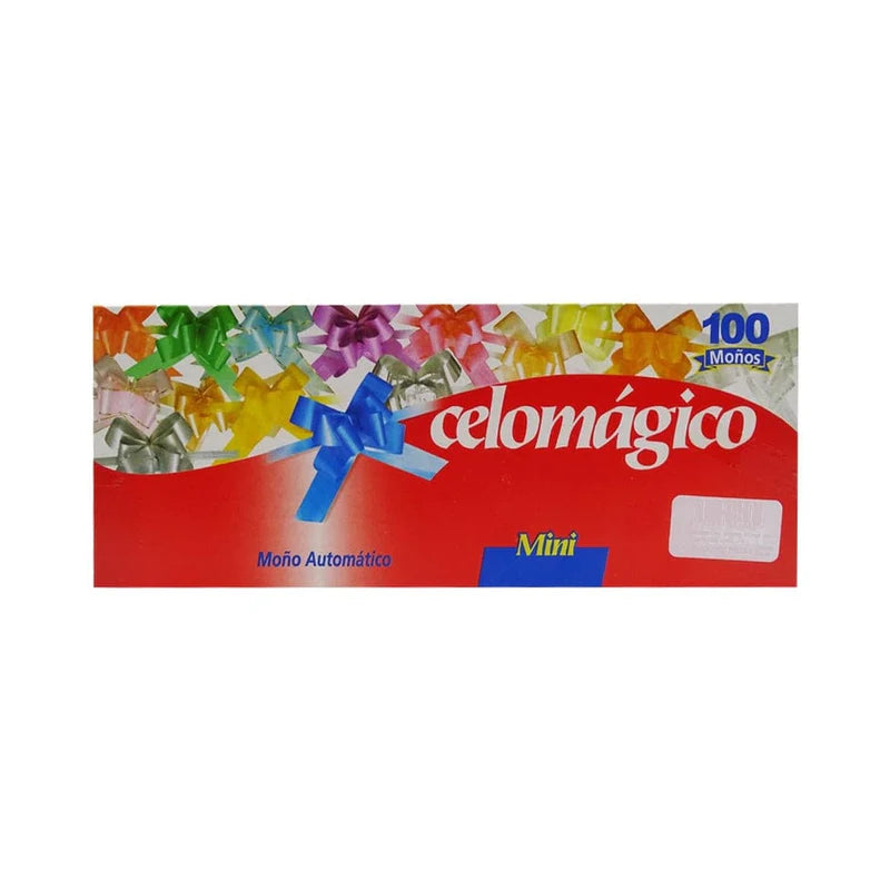 Moño Celomagico Surtido Obscuro Mini 100 piezas Celosa Janel