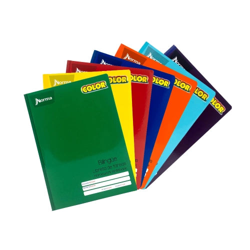 Cuaderno Cosido Colegial Tareas 48 hjs Color 360 Norma