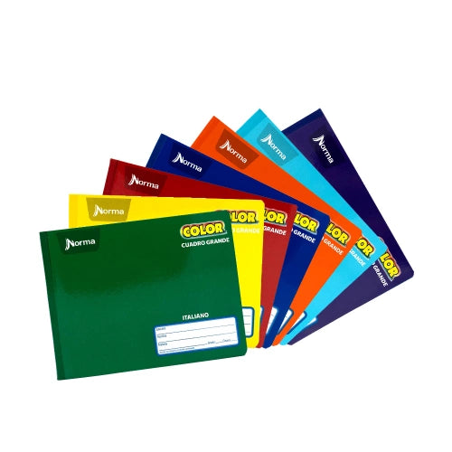 Cuaderno Cosido Forma Italiana Cuadro Grande 100 hjs Norma