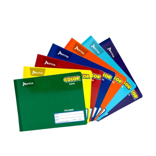 Cuaderno Cosido Forma Italiana Raya 100 hjs Color 360 Norma