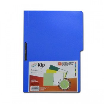 Carpeta con Broche Carta Azul Rey 10 piezas Kip