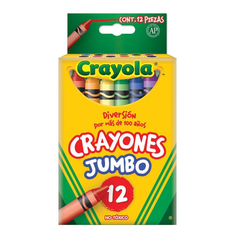 Crayones Gruesos Redondos 12 piezas Crayola Binney