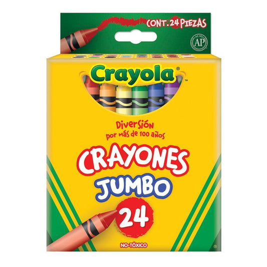 Crayones Gruesos Redondos 24 piezas Crayola Binney