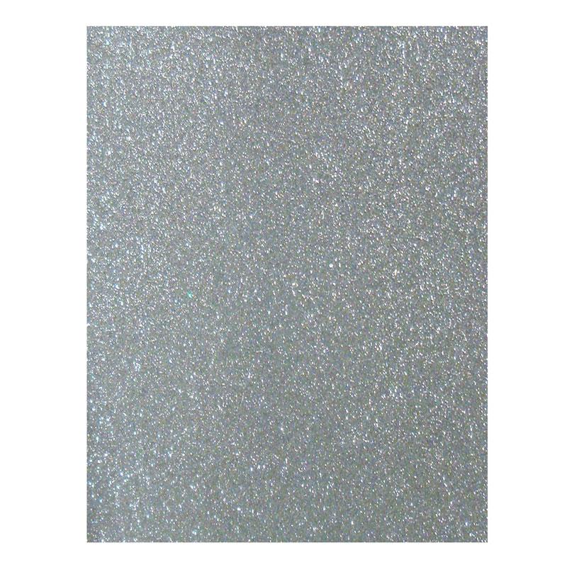 Foamy Diamantina Plata Carta 5 piezas Pascua