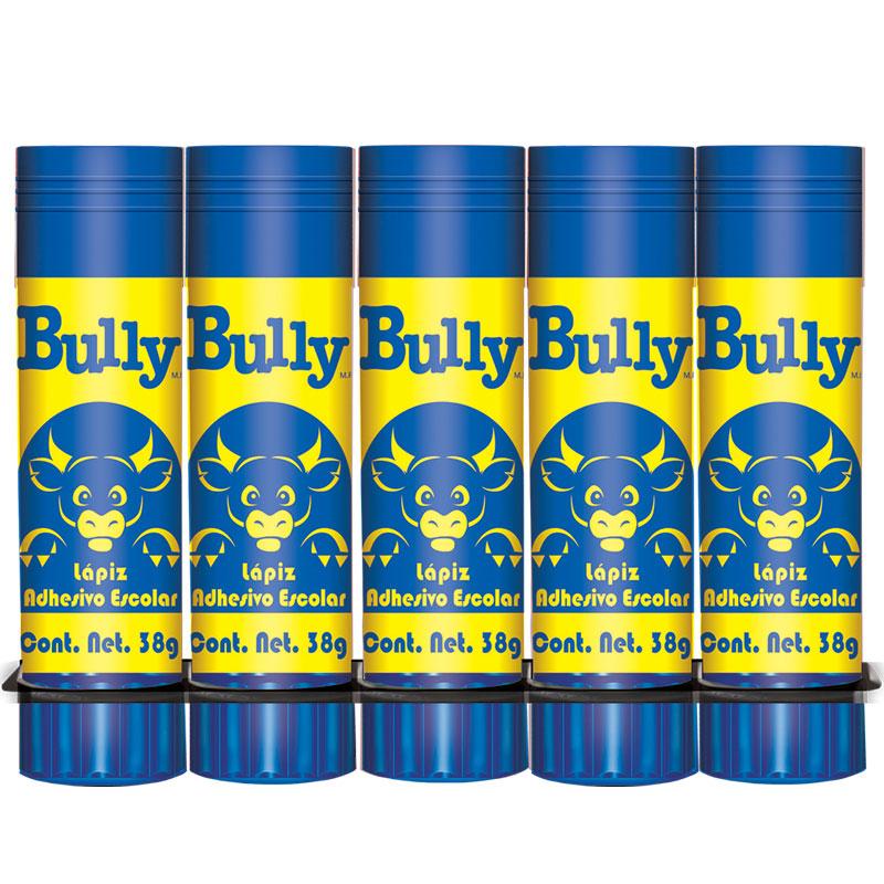 Lápiz Adhesivo Blanco 38 grs 5 piezas Bully Henkel