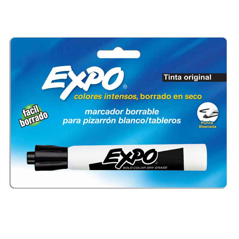 Marcador P/Pizarrón Negro Expo Blister Newell
