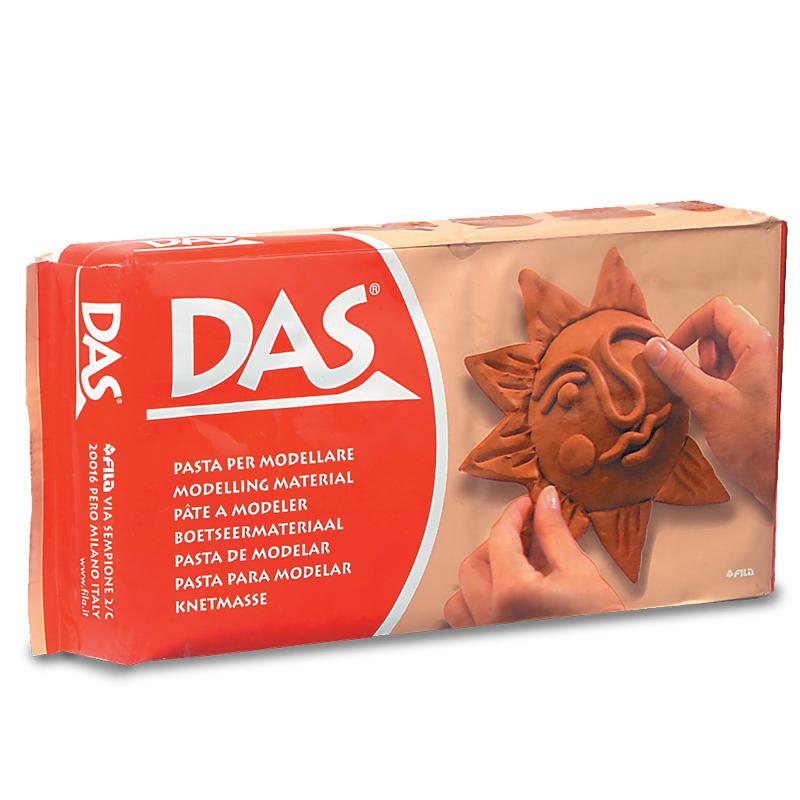 Masa para Moldear Tipo Arcilla Terracota 1/2 kg DAS