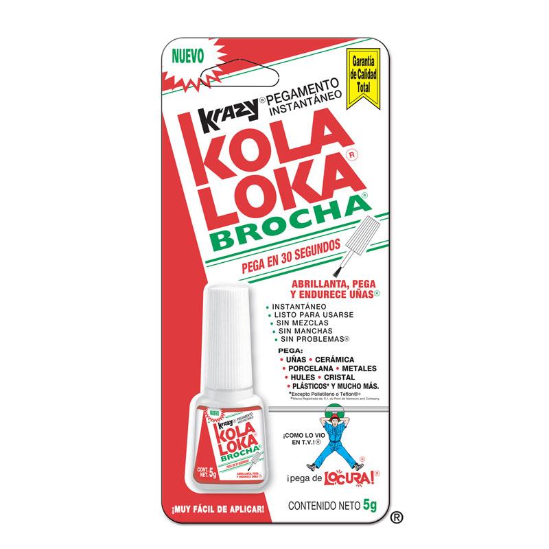 Kola Loka Pegamento Instant 5g Brocha Bltkrazy, Pack of 1 in Saudi