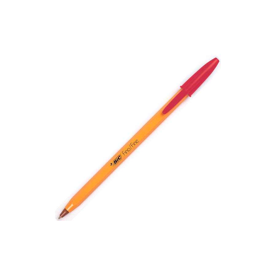 Bolígrafo Punta Fina Rojo Precisión 12 piezas Bic