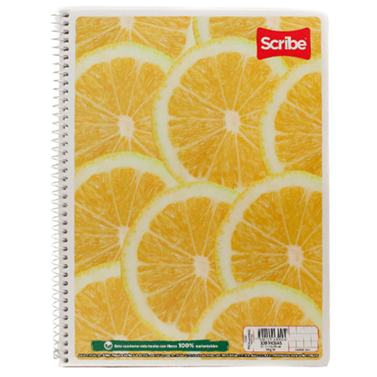 Cuaderno Profesional Espiral Cuadro Chico 100 Hjs Scribe