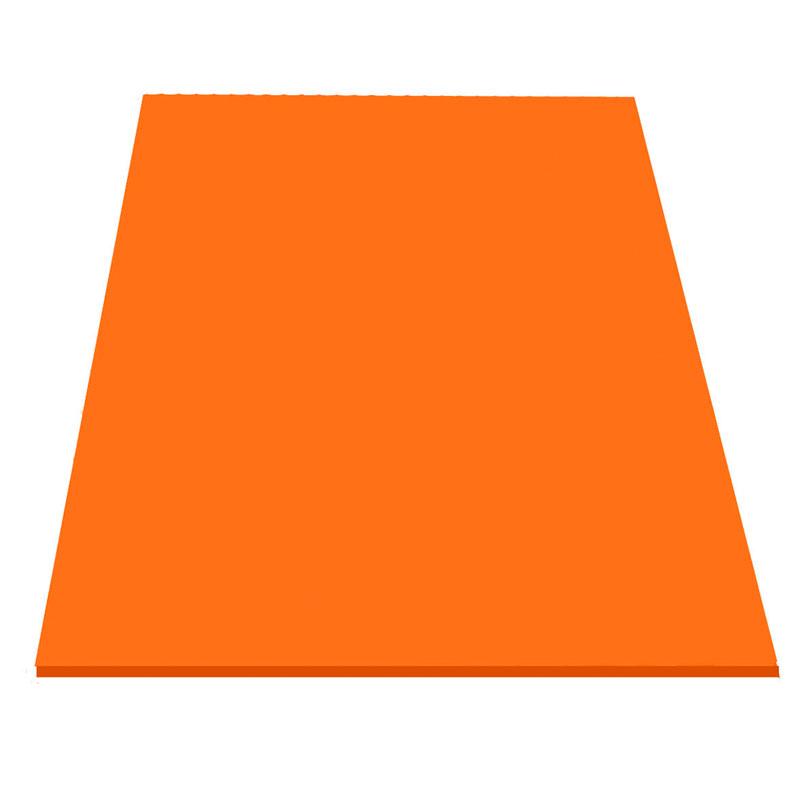 Foamy Liso Naranja Carta 5 piezas Pascua