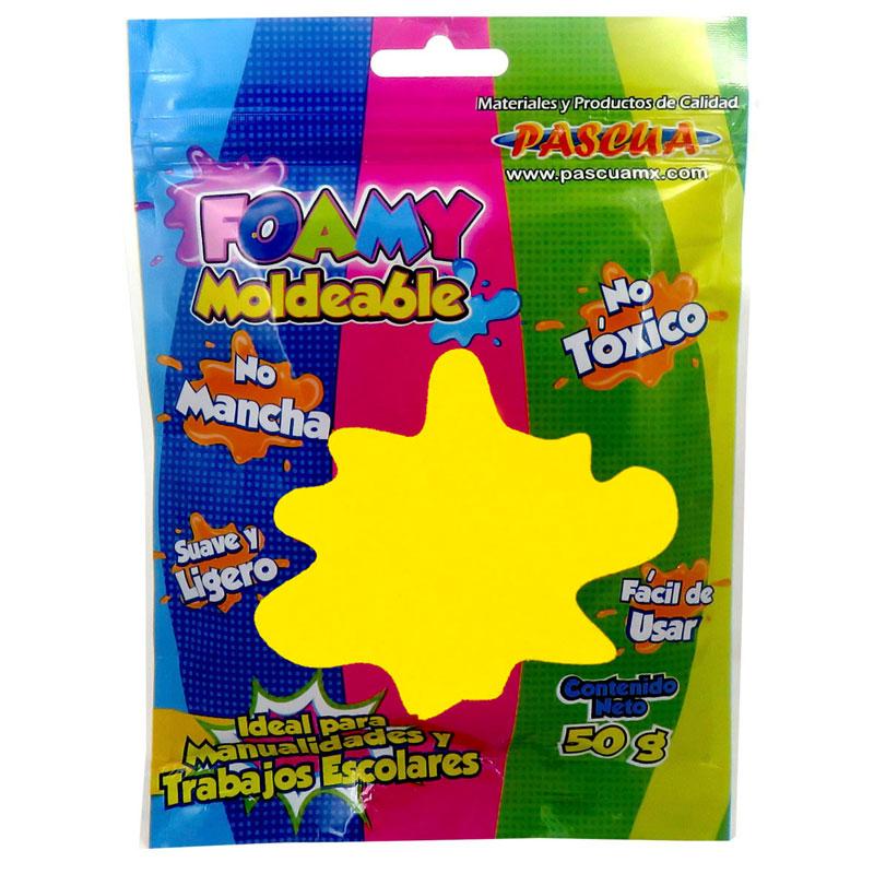 Foamy Moldeable Amarillo Canario 50 gr Pascua