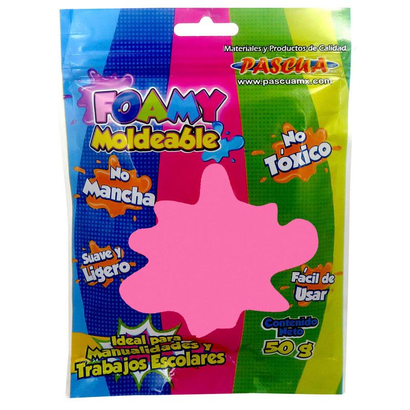 Foamy Moldeable Rosa Pastel 50 gr Pascua