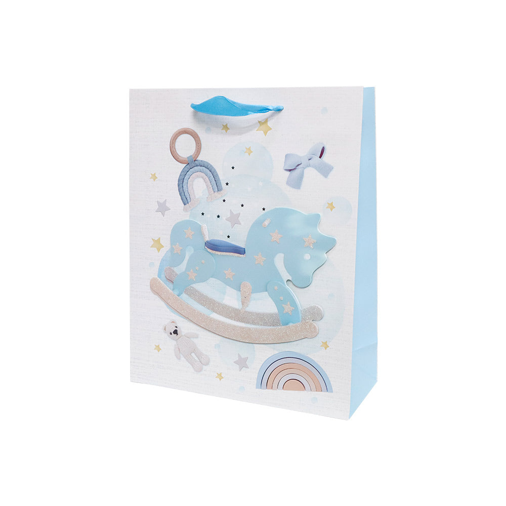 Bolsa de Regalo Baby Shower Mediano 32 x 26 x 10 cm 1 pieza ITrade