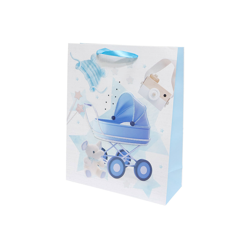 Bolsa de Regalo Baby Shower Mediano 32 x 26 x 10 cm 1 pieza ITrade