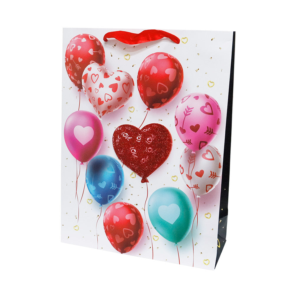 Bolsa de Regalo Grande Corazones 40 x 30 x 12 cm 1 pieza ITrade