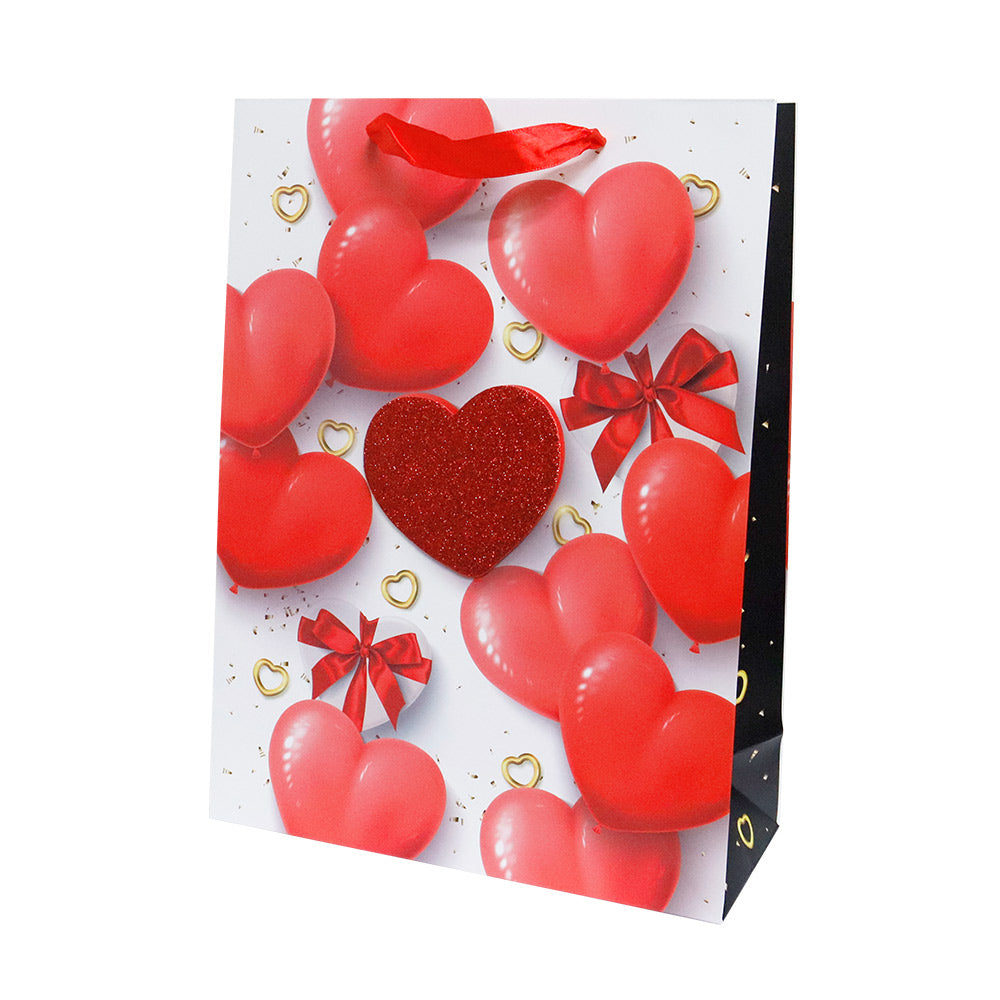Bolsa de Regalo Grande Corazones 40 x 30 x 12 cm 1 pieza ITrade