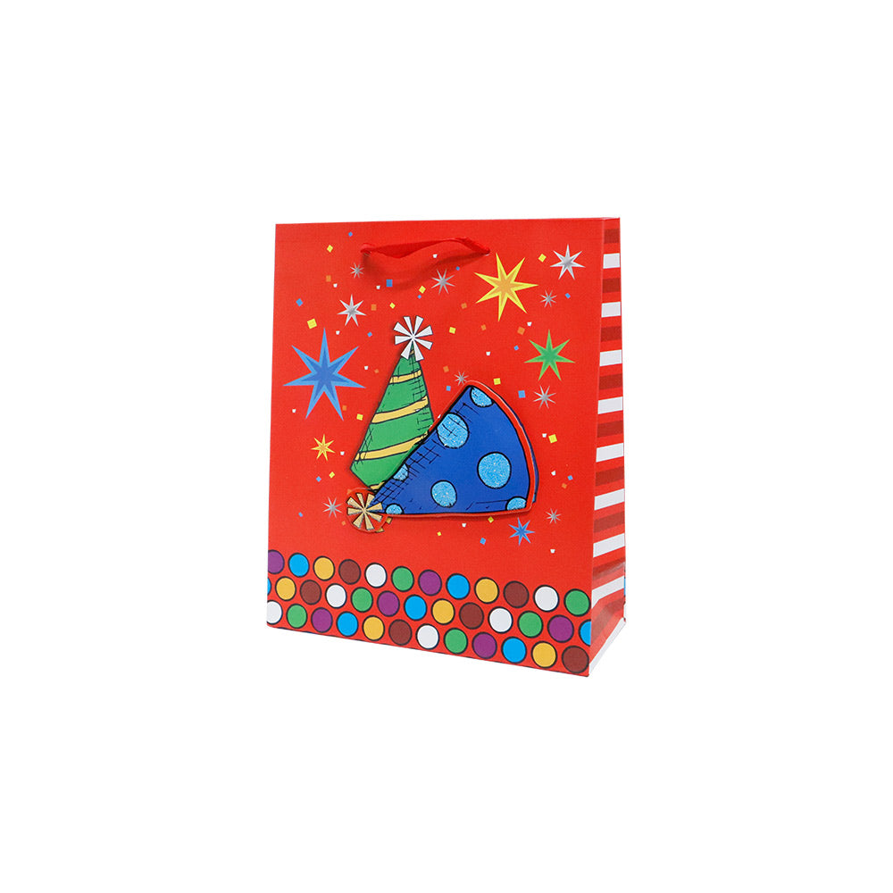 Bolsa de Regalo Fiesta Chica 23.5 x 19.5 x 8 cm 1 pieza ITrade