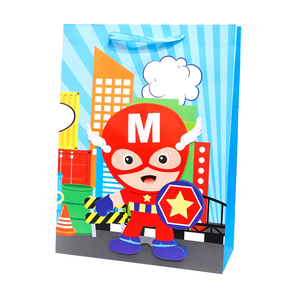 Bolsa de Regalo Super Héroes Grande 40 x 30 x 12 cm 1 pieza ITrade