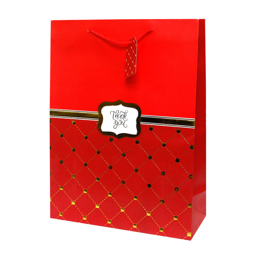 Bolsa de Regalo Golden Stamp Grande 40 x 30 x 12 cm 1 pieza ITrade