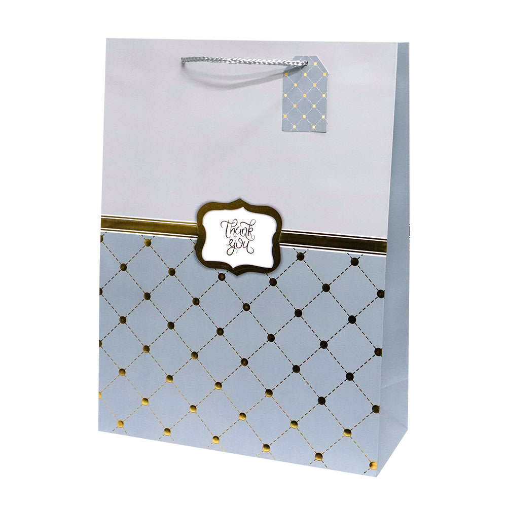Bolsa de Regalo Golden Stamp Grande 40 x 30 x 12 cm 1 pieza ITrade