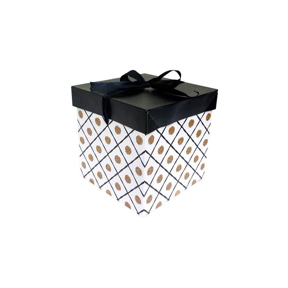 Caja de Regalo Armable Golden Box 15 x 15 x 15 cm 1 pieza ITrade