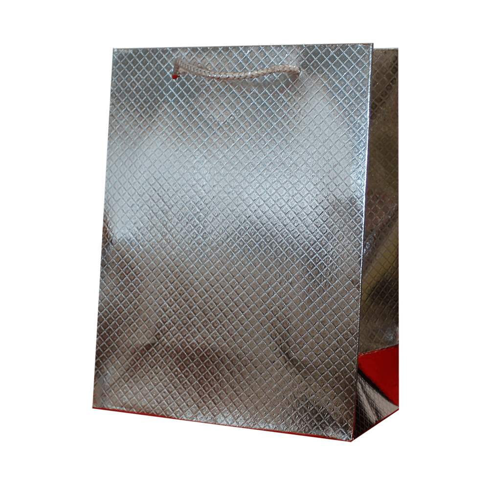 Bolsa de Regalo Chica 23 x 18 x 9 cm Metálica Lisa 1 pieza ITrade