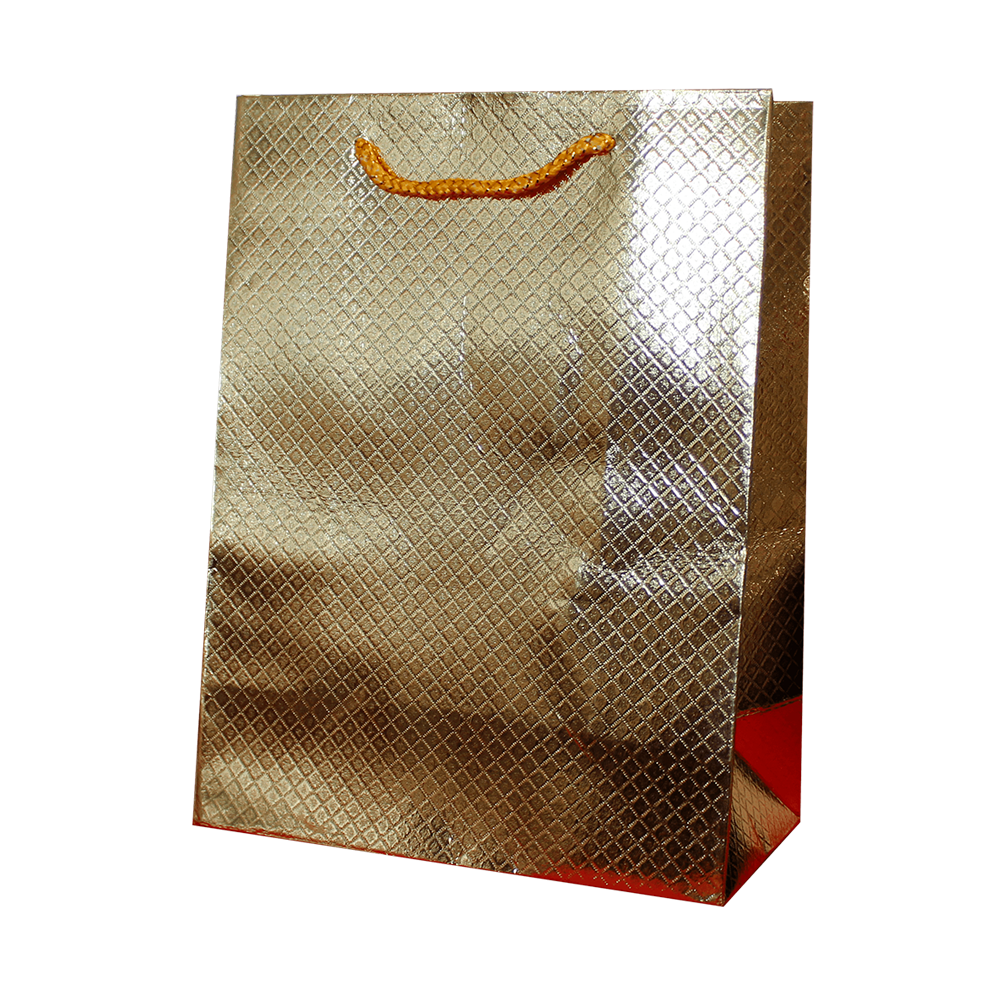 Bolsa de Regalo Chica 23 x 18 x 9 cm Metálica Lisa 1 pieza ITrade