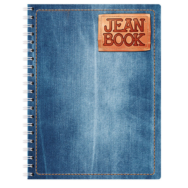 Cuaderno Profesional Doble Arillo Cuadro Grande 200 hjs Jean Book Norma