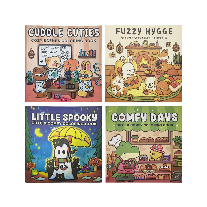 Libro P/Colorear Cute and Comfy Varios Modelos Itrade