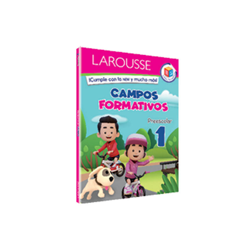 Libro Actividades Preescolar Campos Formativos 1 LAROUSSE