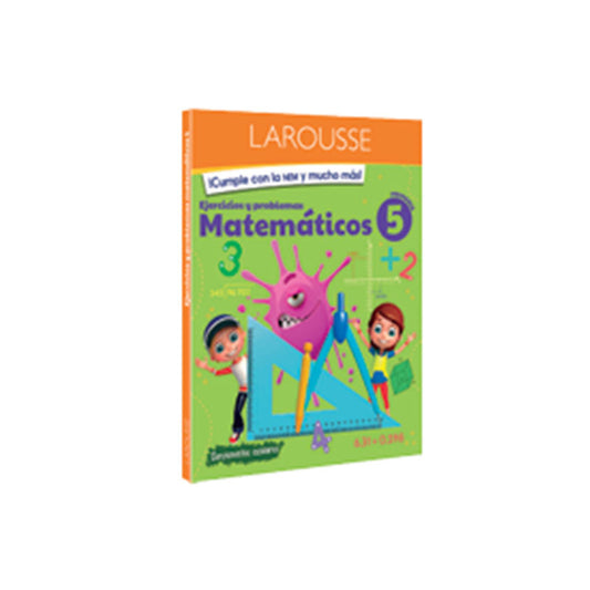 Libro Actividades MATEMATICAS 5 LAROUSSE