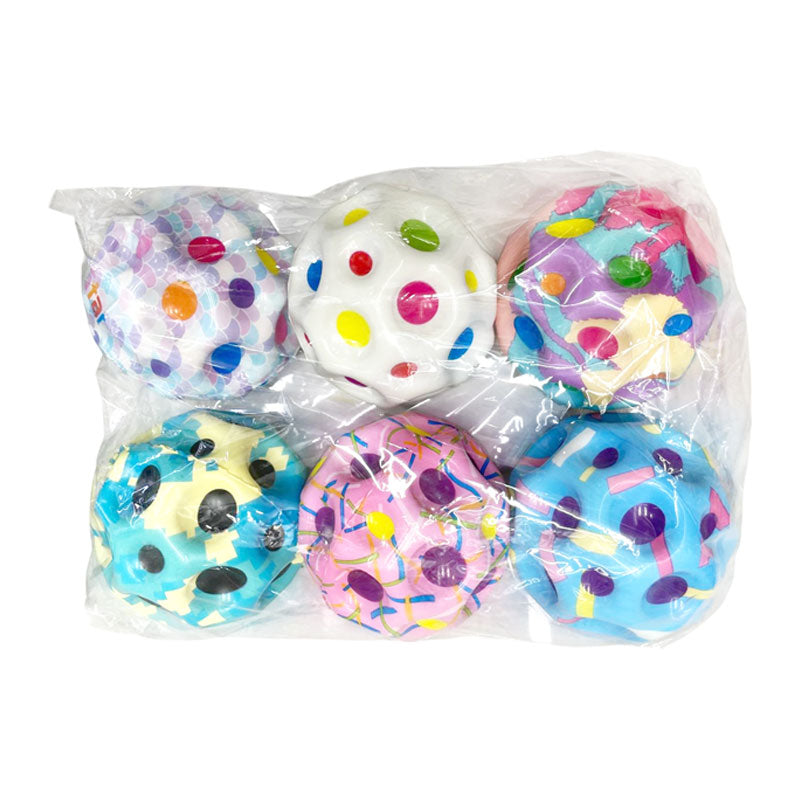Pelota Antiestrés con Forma de Cráter Varios Colores ITrade 9 cm