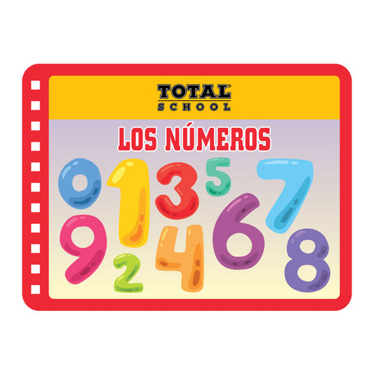 Cuaderno Didactico Numeros 30 Paginas 14 x 10.5 CM TOTAL SCHOOL