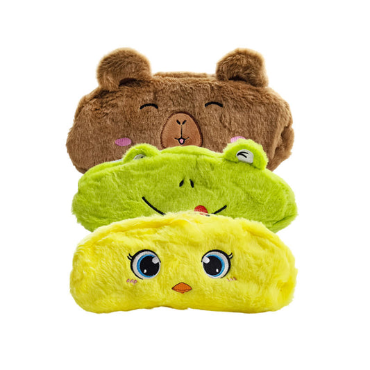 Lapicera Escolar Animalitos de Peluche Varios Modelos ITrade