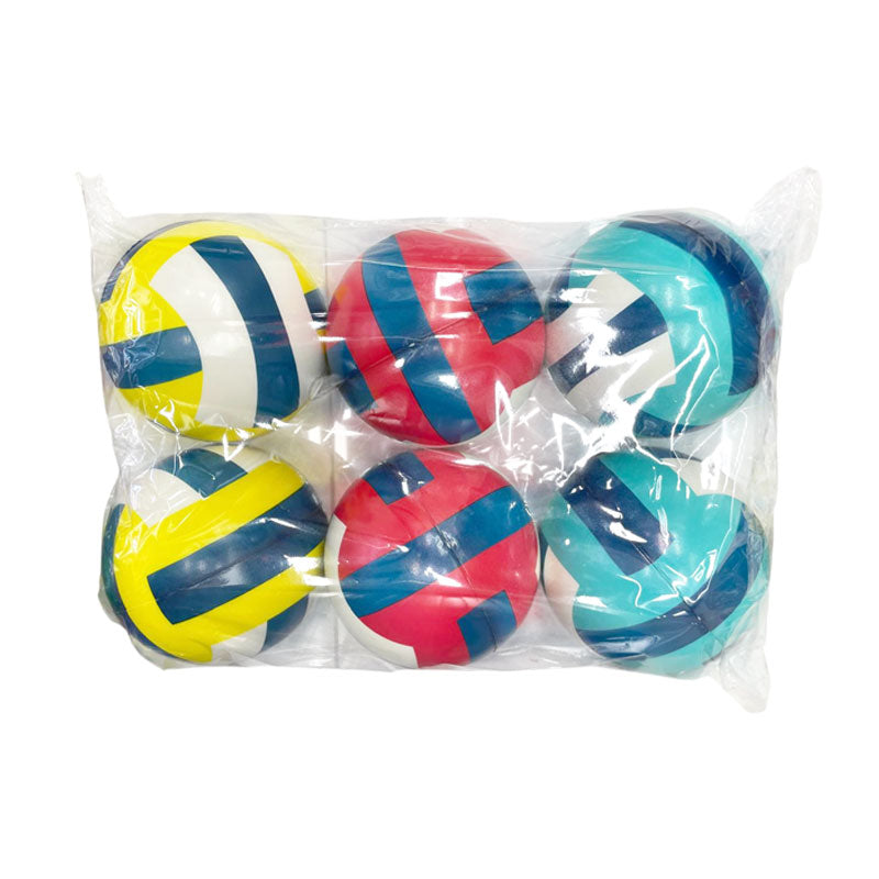 Pelota Antiestrés Volleyball Varios Colores ITrade 12 cm