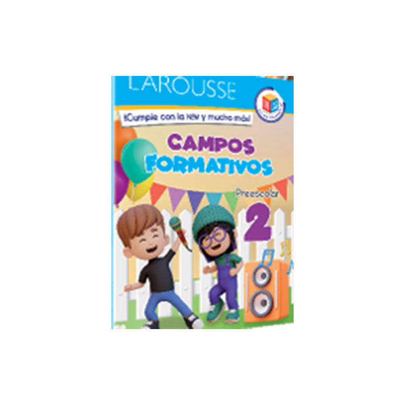 Libro Actividades Preescolar Campos Formativos 2 LAROUSSE